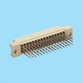 2330P / DIN 41612 connector - Stright male PCB (Type C/2)