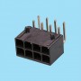 7746 | Conector macho acodado de potencia MEGA 23A - Paso 5,70 mm