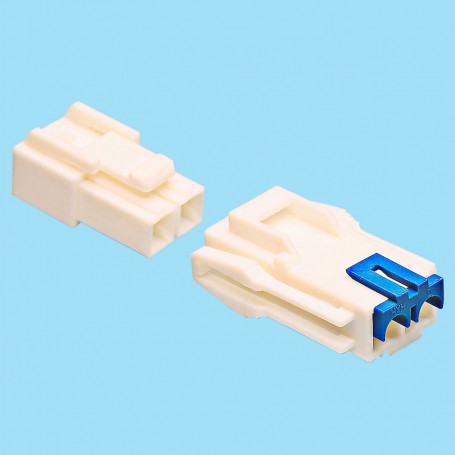 6200 | Conector enchufe de alimentación / alojamiento del receptor - Paso 6,20 mm