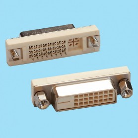 5636 / Female connector stright PCB - DVI