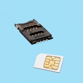 2440 / SIM card socket 6 and 8 contacts