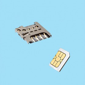 5563 /Micro SIM card push-push connector