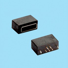 5370 / Micro USB connector stright IP 67 - MICRO USB