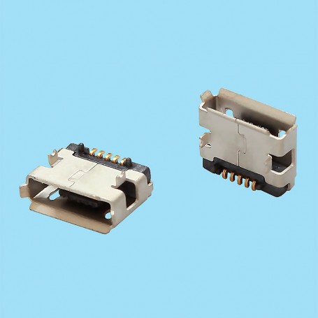 5570 / Micro USB connector female SMD angled - MICRO USB
