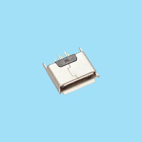5572 / Micro USB connector female SMD angled - MICRO USB