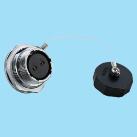 WS-ZMQ / Front-nut mount receptacle