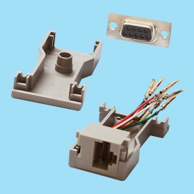 8033 / SUB-D to telephone connector adaptator