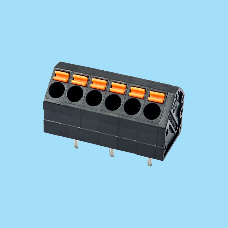 Screwless Terminal Block BC0141-01-XX / Screwless PCB PID terminal block - 3.81 mm