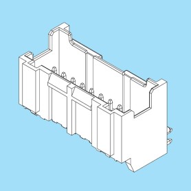 1963 / Dual row side entry header - Pitch 2,00 mm