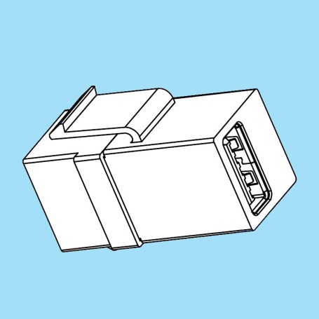 5599 / Coupler jack USB 2.0