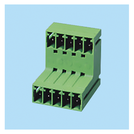 BCEECH381R / Headers for pluggable terminal block - 3.81 mm. 