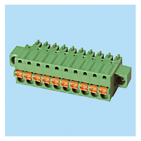 BCESC381VM / Plug for pluggable terminal block spring - 3.81 mm
