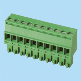BCEC381R / Plug for pluggable terminal block screw - 3.81 mm.