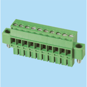 BCEC381RLM / Plug for pluggable terminal block screw - 3.81 mm.