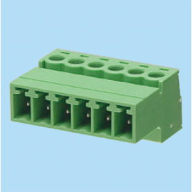 BCECSH381V / Plug for pluggable terminal block screw - 3.81 mm.