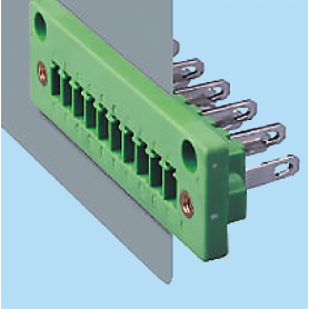 BCECHP381V / Plug for pluggable terminal block screw - 3.81 mm.
