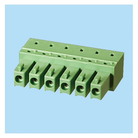 BCEC381CR / Plug for pluggable terminal block screw - 3.81 mm