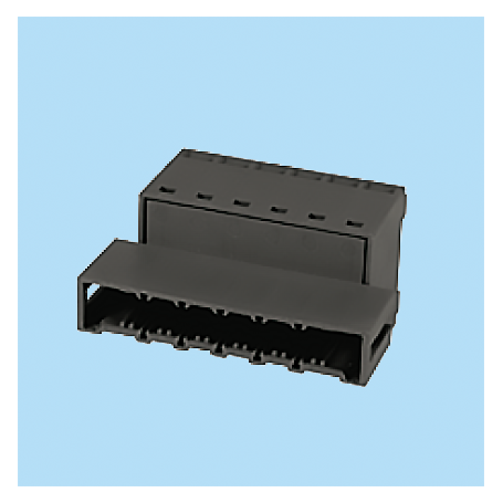 BC0161-12 / Twin plug - Socket pluggable d/ push-in - 5.00 mm. 