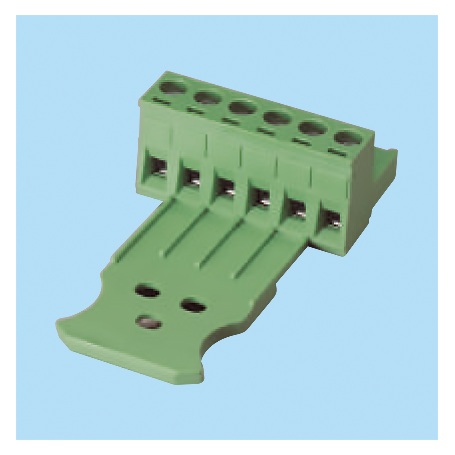 BC2ESDL / Plug for pluggable terminal block screw - 5.08 mm. 