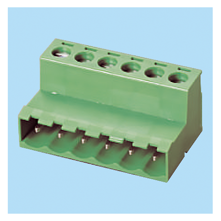 BC2ESH / Plug for pluggable terminal block screw - 5.08 mm. 