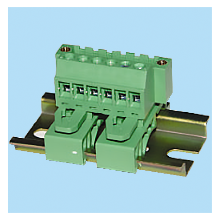 BC2EHDRDM / Plug for pluggable terminal block screw - 5.08 mm. 