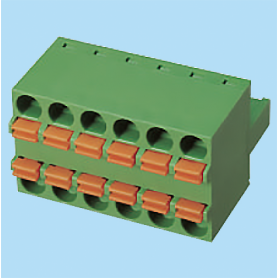 BC2ESDB / Plug for pluggable terminal block spring - 5.08 mm. 