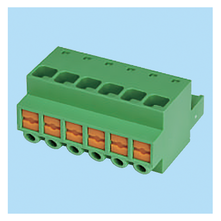 BC2ESR / Plug for pluggable terminal block spring - 5.08 mm. 