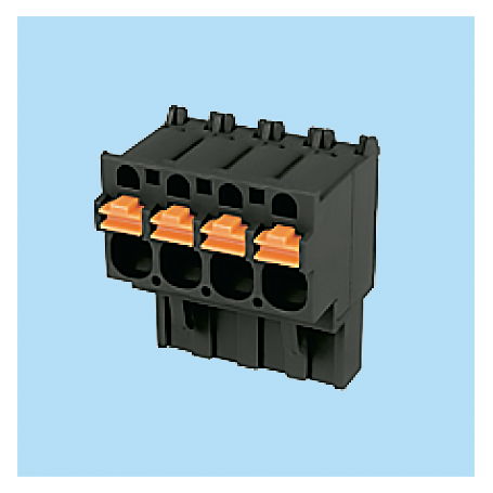 BC2ESDSV / Plug for pluggable terminal block spring - 5.08 mm. 