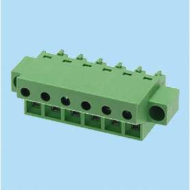 BCEC508FM / Plug for pluggable terminal block screw - 5.08 mm. 