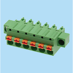 BCESC508VM / Plug for pluggable terminal block screw - 5.08 mm. 