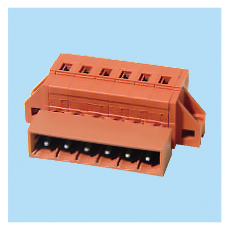 BC014821 / Plug - Header for pluggable terminal block - 5.08 mm. 