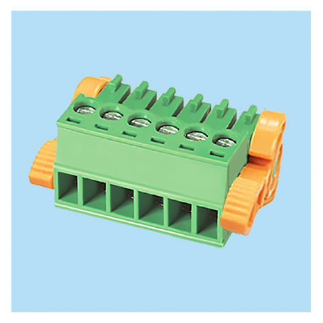 BCECSH381VK / Plug for pluggable terminal block screw - 3.81 mm.