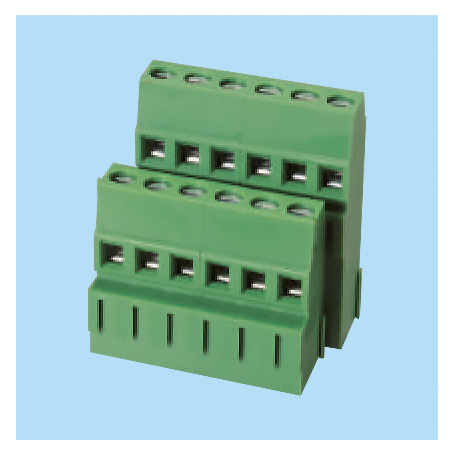 BCEK508V2L / PCB terminal block - 5.08 mm
