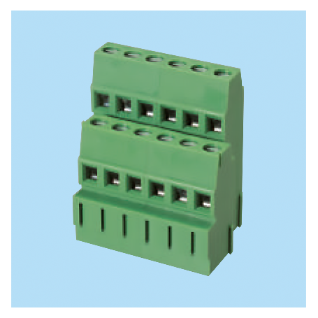 BCEK508V2R / PCB terminal block - 5.08 mm