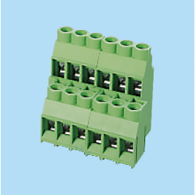 BCEKB635V / PCB terminal block High Current (24-30-32 A) - 6.35 mm. 