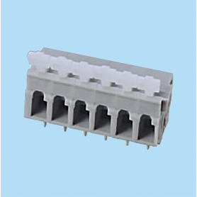 BCWKR500A / Screwless PCB terminal block Spring Clamp - 5.00 mm. 