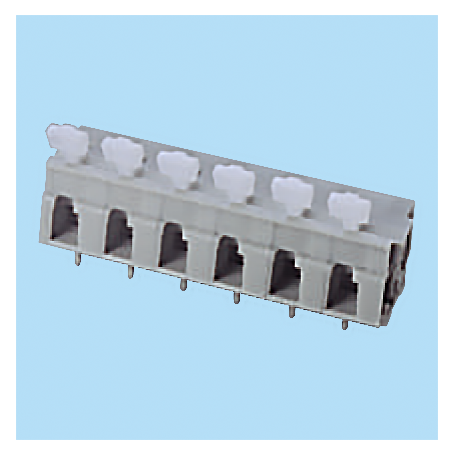 BCWKR750A / Screwless PCB terminal block Spring Clamp - 7.50 mm