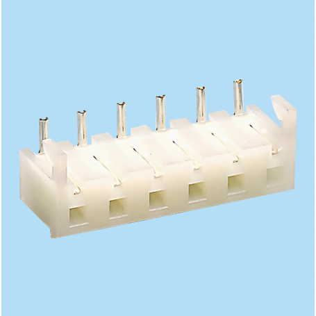 1508 / Board to board side entry connector - Pitch 5.08 mm