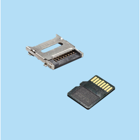 5567 / Micro SD card socket hinge type