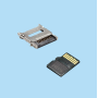 5567 / Micro SD card socket hinge type