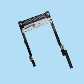 1279–ATG / PCMCIA card socket: Metal ejector single deck