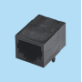 7653 / Side entry SMT shielded jack FCC-68 [Low profile - Shielded/Unshielded]