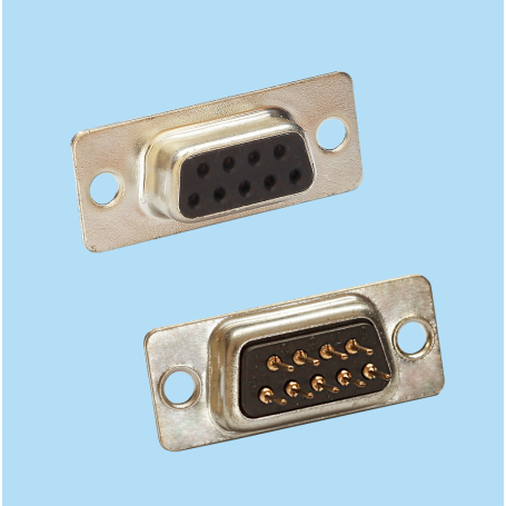 8011 / Female connector SUB-D stright PCB