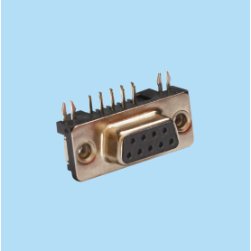 8005 / Female connector SUB-D angled
