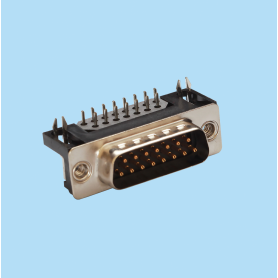 8006 / Male connector SUB-D angled 8.10 mm