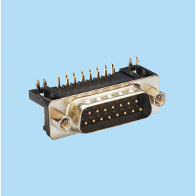8012 / Male connector SUB-D angled 8.10 mm