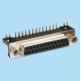 8013 / Female connector SUB-D angled 8.10 mm